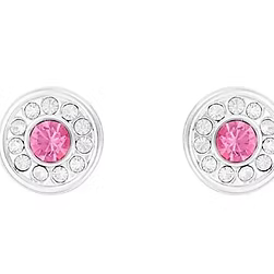 Rose Crystal Stud Earrings