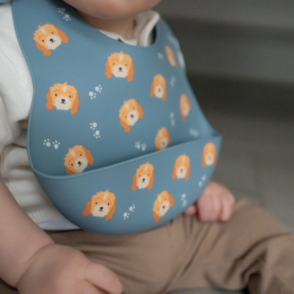 Cockapoo Catch It Silicone Bib