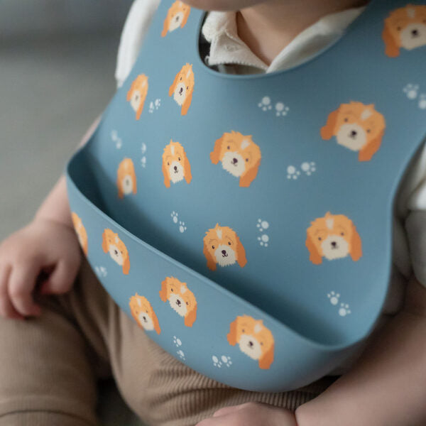 Cockapoo Catch It Silicone Bib