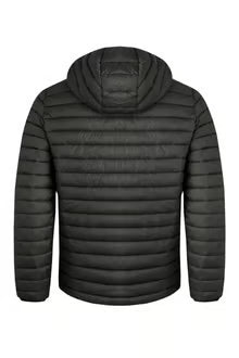 Flete Lightweight Showerproof Padded Hooded Jacket Anthracite