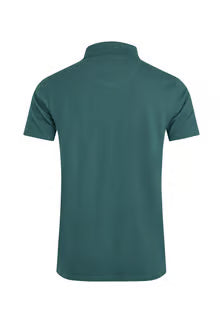 Miles Pique Polo Shirt Forest Green