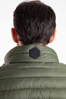 Langtree Lightweight Showerproof Padded Gilet Deep Lichen Green