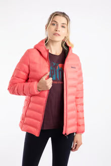 Eshka Lightweight Padded Jacket Coral Spice