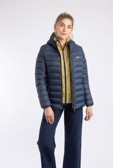 Eshka Lightweight Padded Jacket Navy Blue