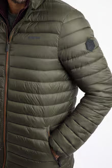 Crantock Lightweight Showerproof Padded Jacket Anthracite