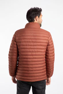 Crantock Lightweight Showerproof Padded Jacket Conker