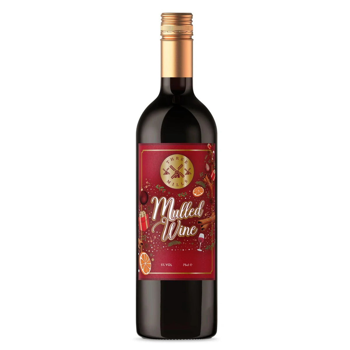 Three Mills Traditional Red Mulled Wine