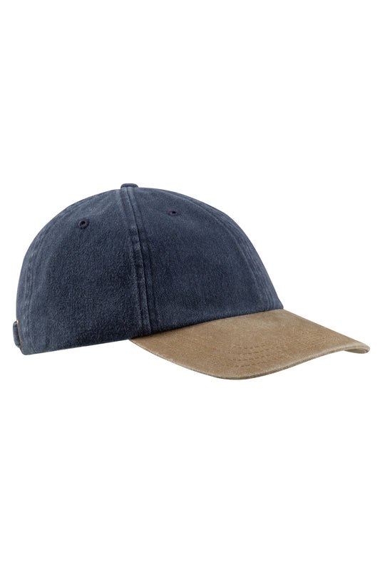 Westbury Heavy Wash Twill Cap - Navy