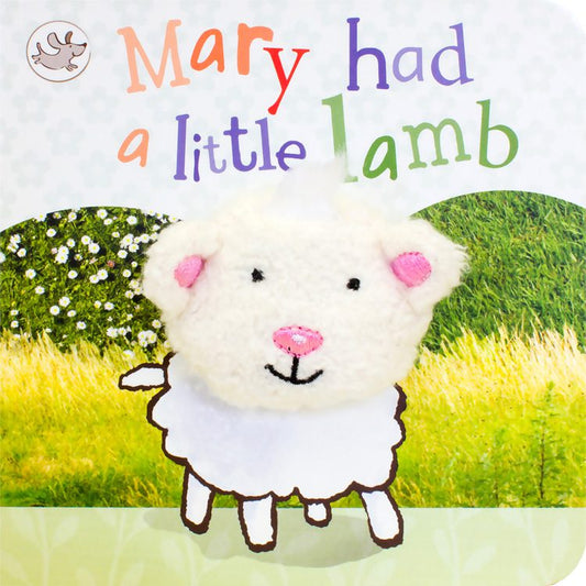 Mary Little Lamb Chunky Finger Puppet Book