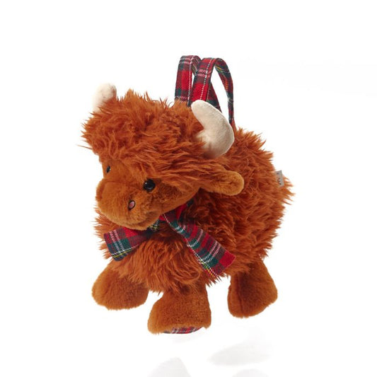 Dougal Highland Cow Plush Bag