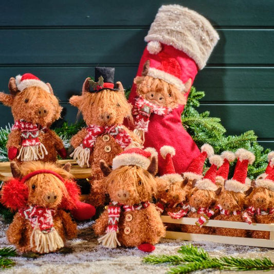 Highland Cow Plush Hangers