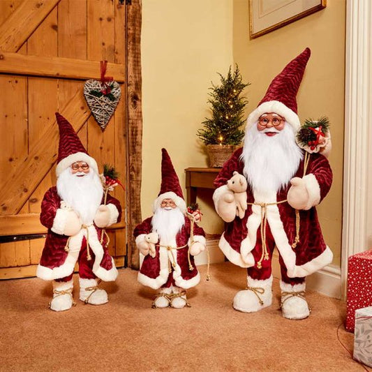 Papa Noel Jumbo - Burgundy