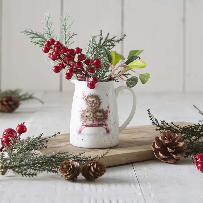 'Sledgehogs' Hedgehog Posy Jug