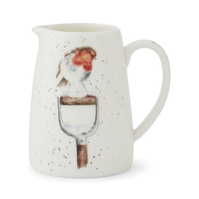 'A little Red Robin' Robin Posy Jug