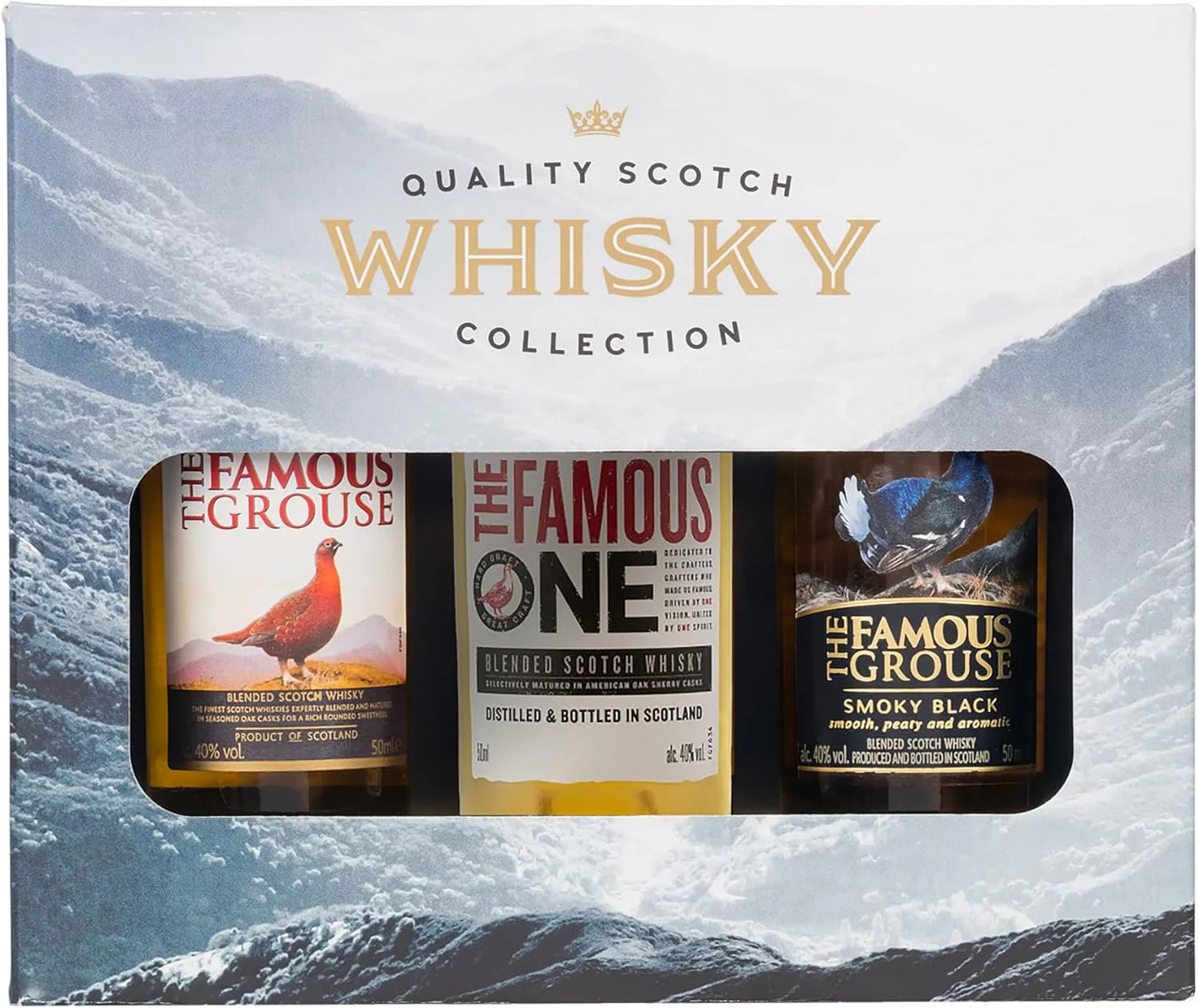 Blended Scotch Whisky Selection Trio Gift Pack