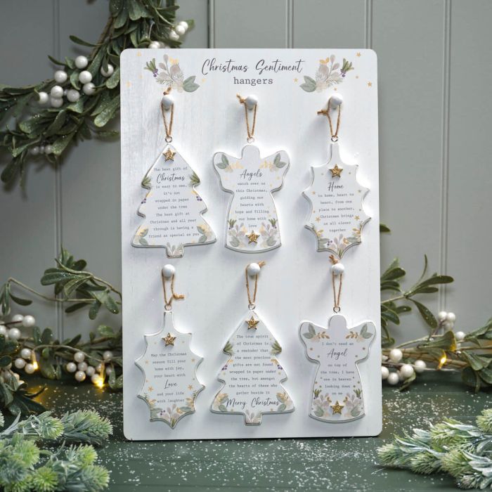 Christmas Sentiment Hanger