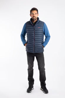 Langtree Lightweight Showerproof Padded Gilet Navy