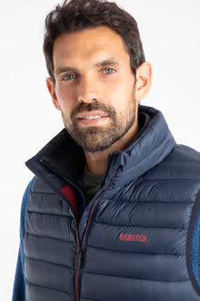 Langtree Lightweight Showerproof Padded Gilet Navy