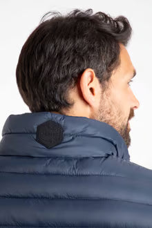 Langtree Lightweight Showerproof Padded Gilet Navy