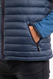 Langtree Lightweight Showerproof Padded Gilet Navy