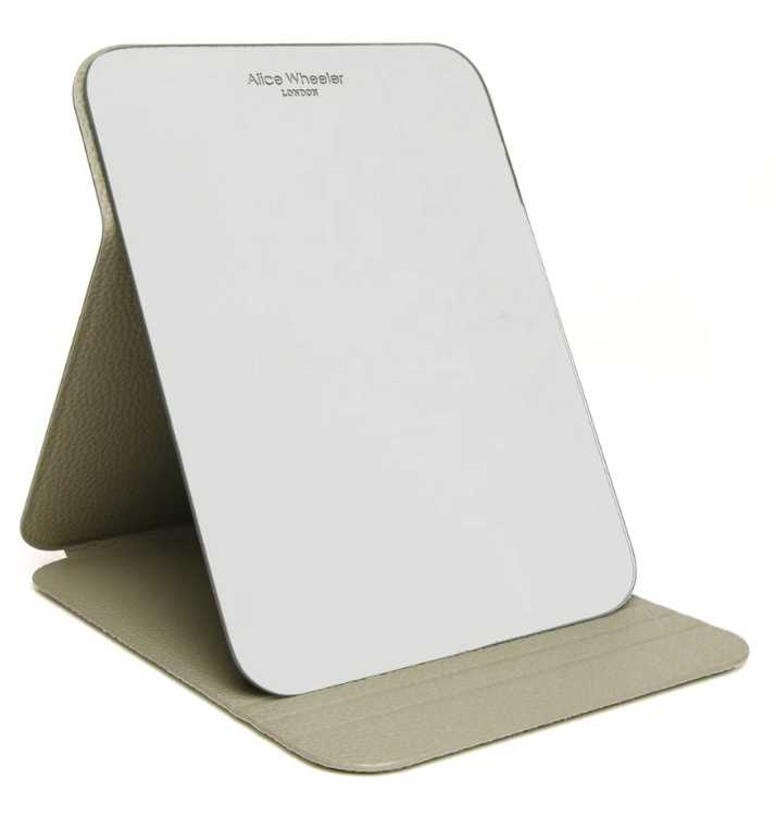 Folding Travel Mirror - Pistachio
