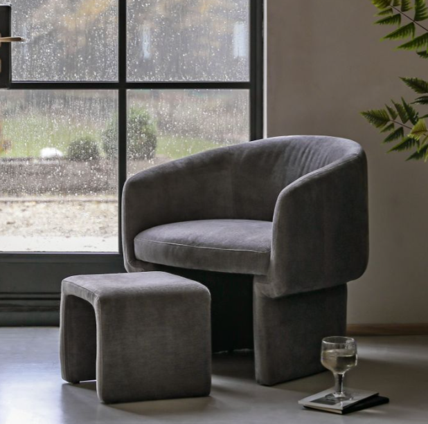 Arizona Armchair & Foot Stool