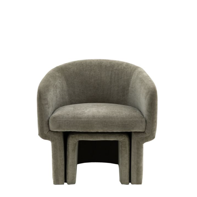 Arizona Armchair & Foot Stool