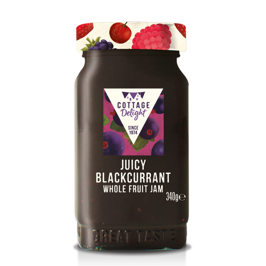 Juicy Blackcurrant Whole Fruit Jam