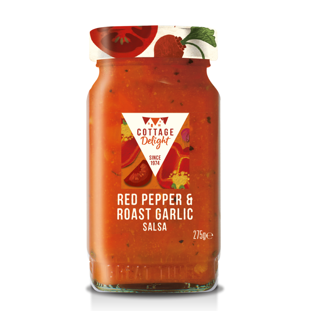 Red Pepper & Roast Garlic Salsa