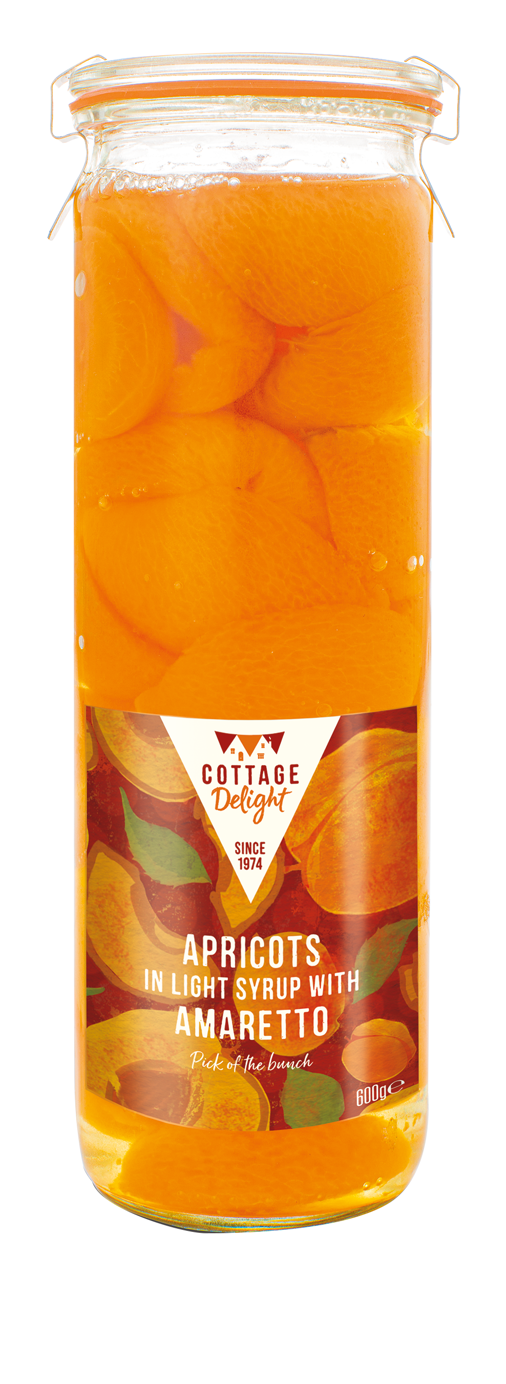 Apricots in Light Syrup with Amaretto