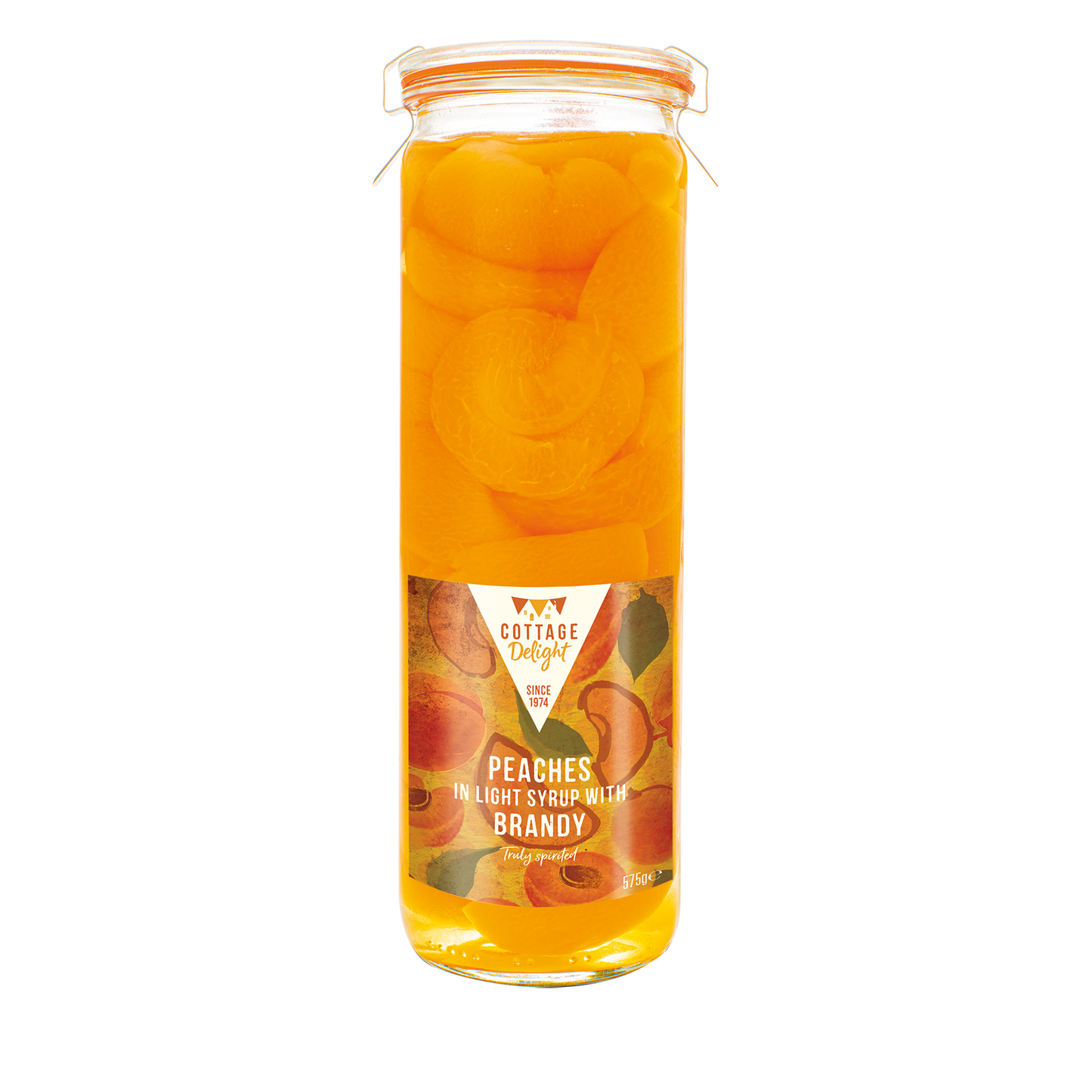 Peaches in Light Syrup with Brandy