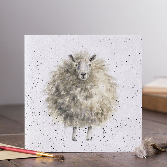 The Wooly Jumper Sheep Card