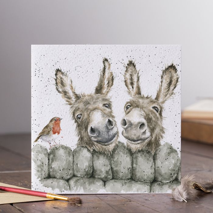 Hee Haw Donkey Card