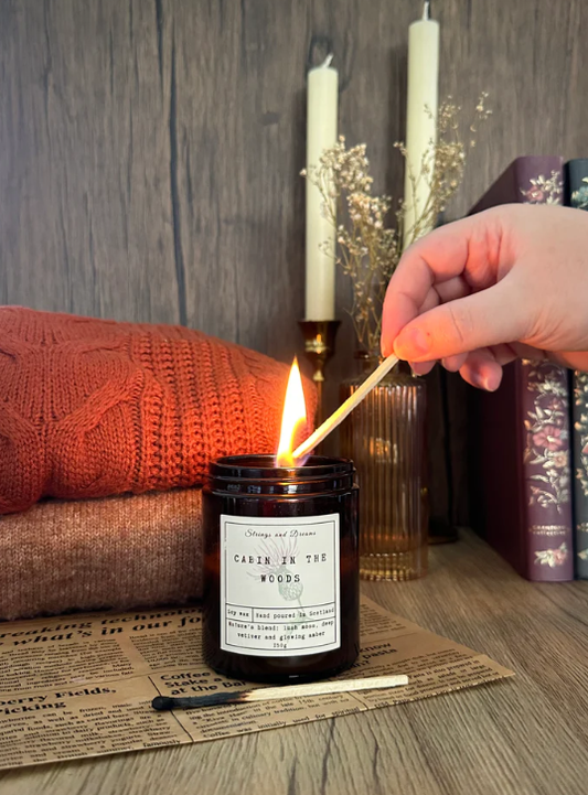 Cabin In The Woods Digital Story Candle