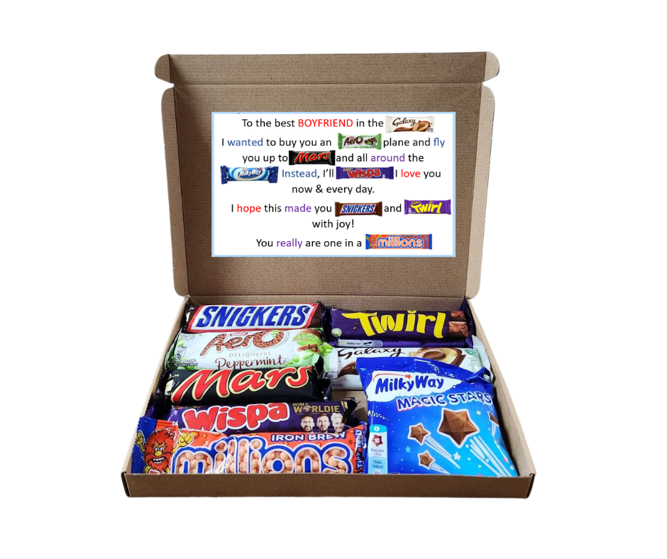 Letterbox Chocolate Selection & Poem