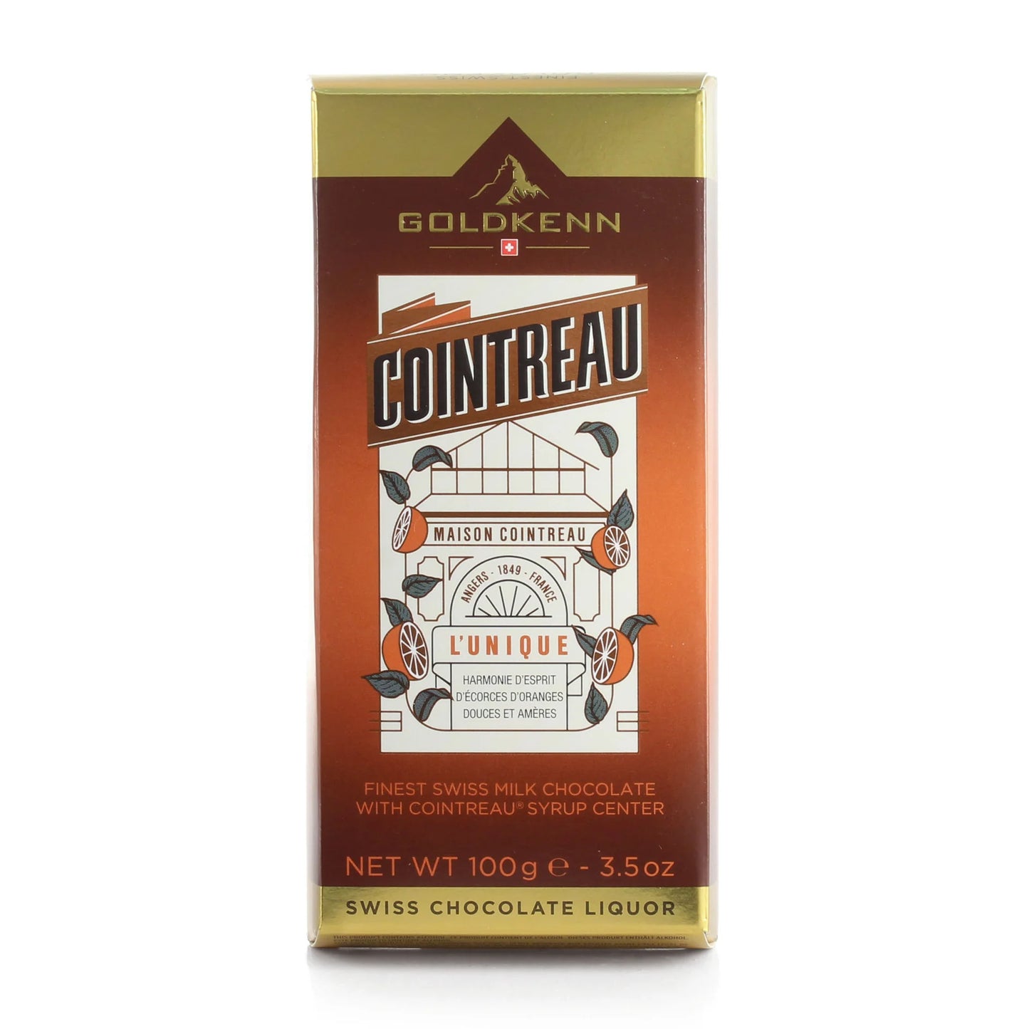 Cointreau Liqueur Chocolate Bar