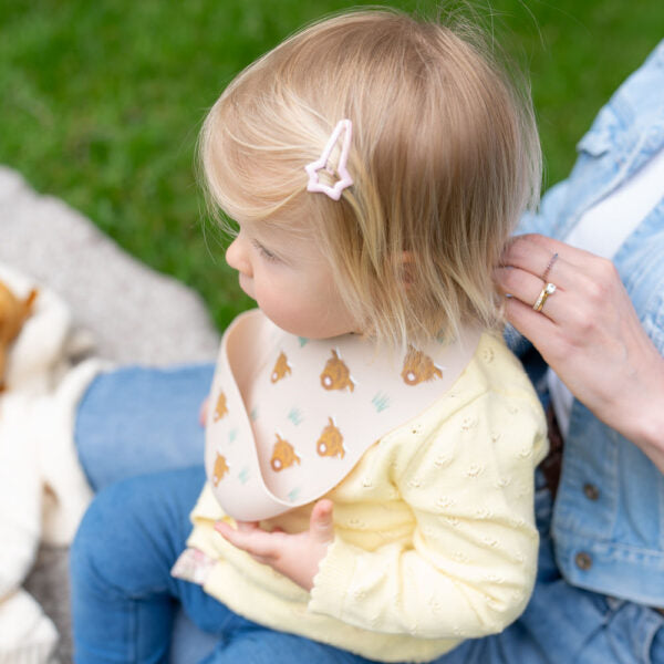 Highland Cow Silicone Catch It Bib