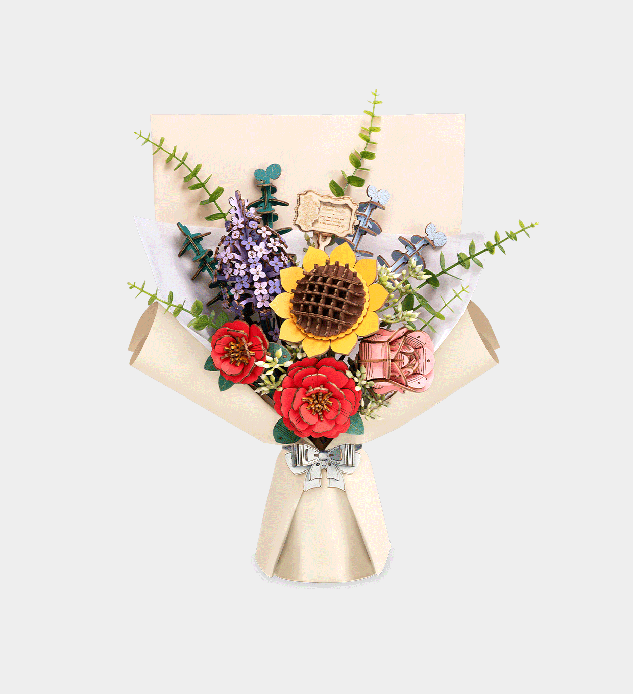 Wooden Flower Bouquet