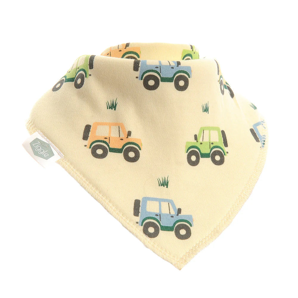 Farm Vehicles Dribble Bib