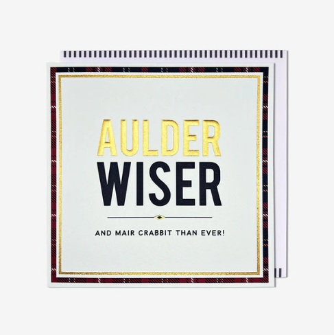 Aulder Wiser Birthday Card
