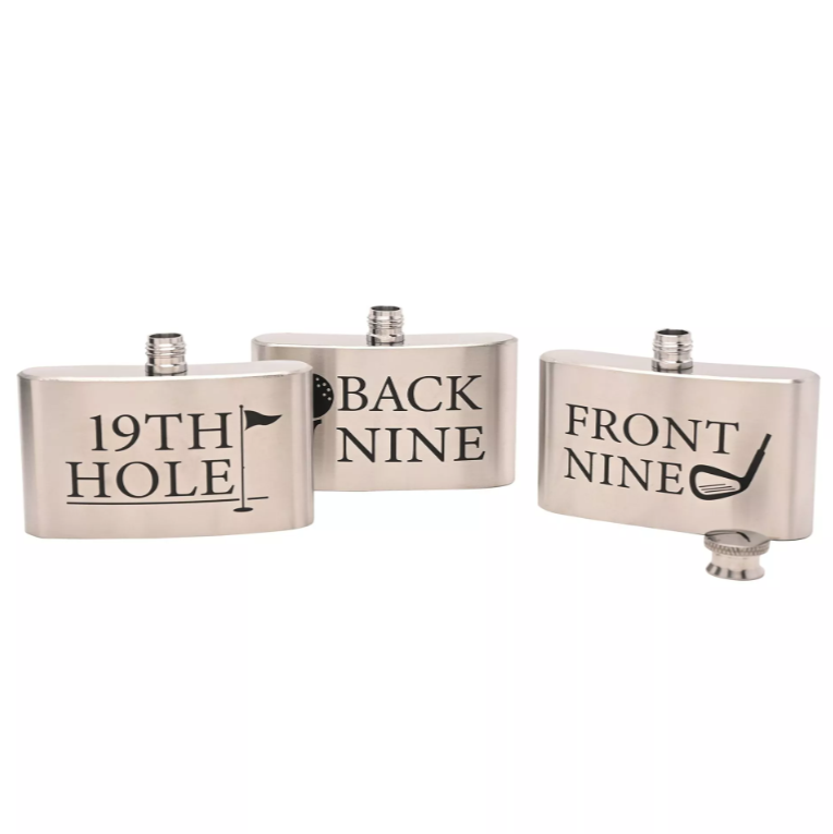19th Hole Golfer's Flask