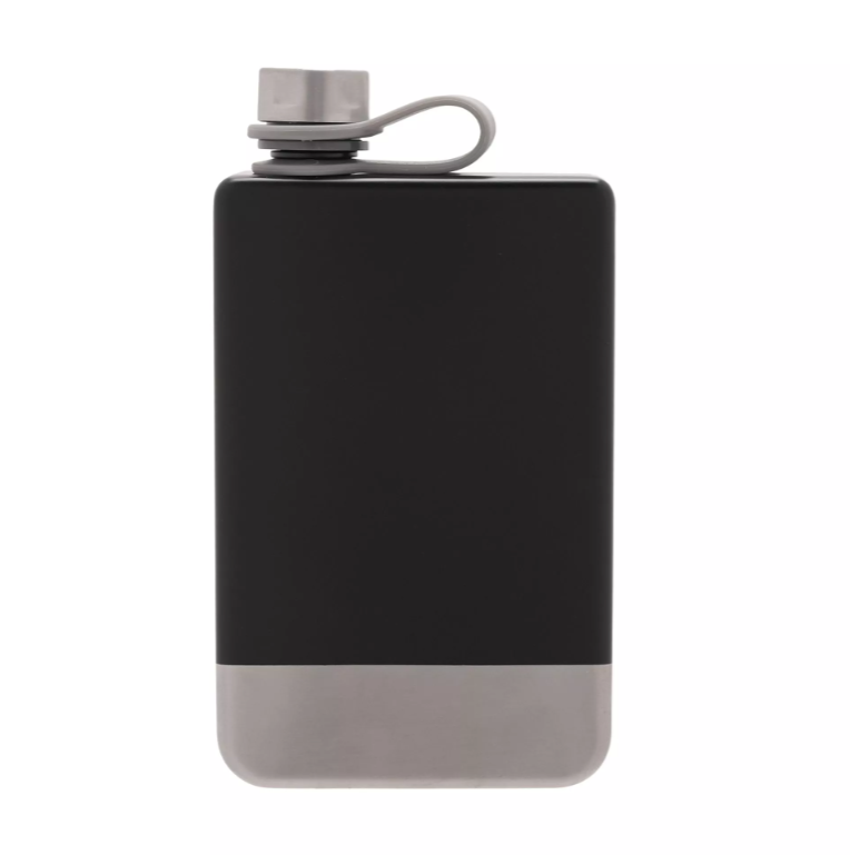 Rectangular Hip Flask - 8oz