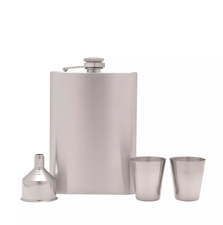 Hip Flask Set - 8oz