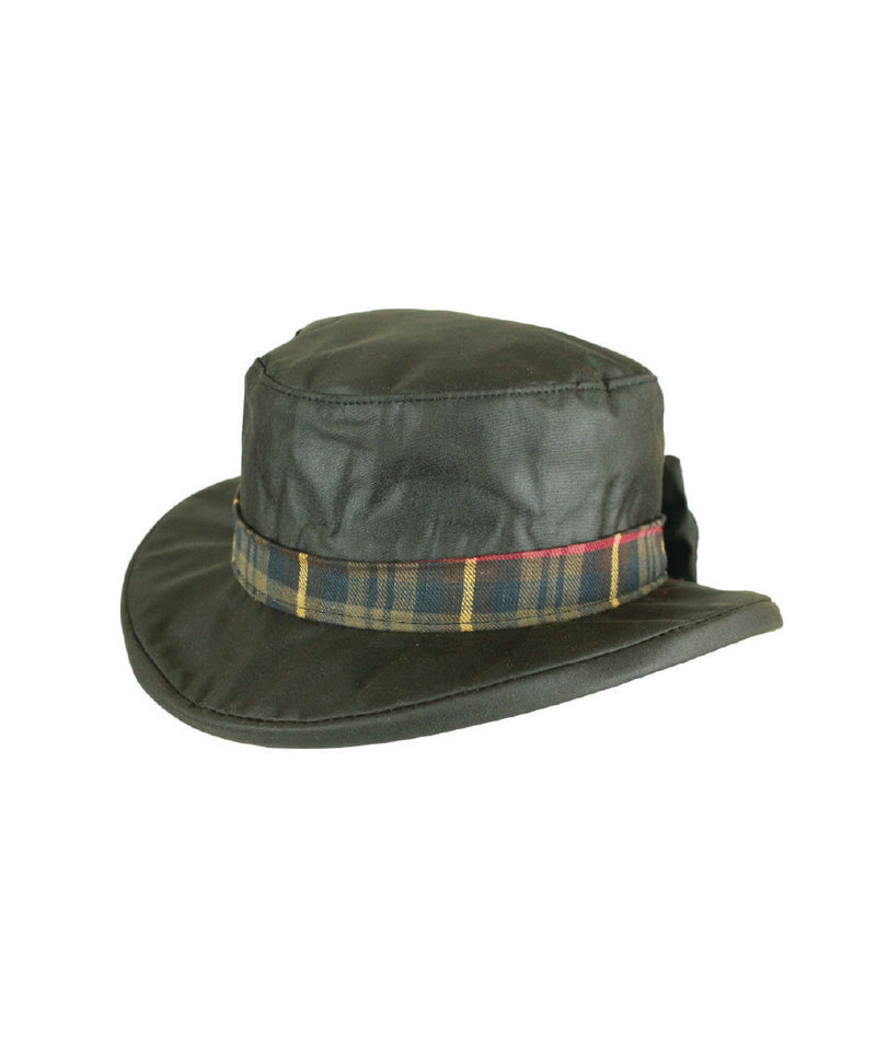 Thelma Wax Hat - Green