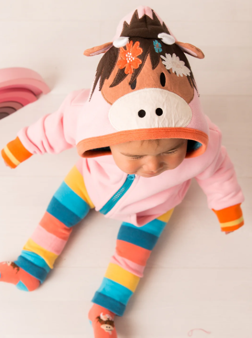 Bonnie Highland Cow Hoodie