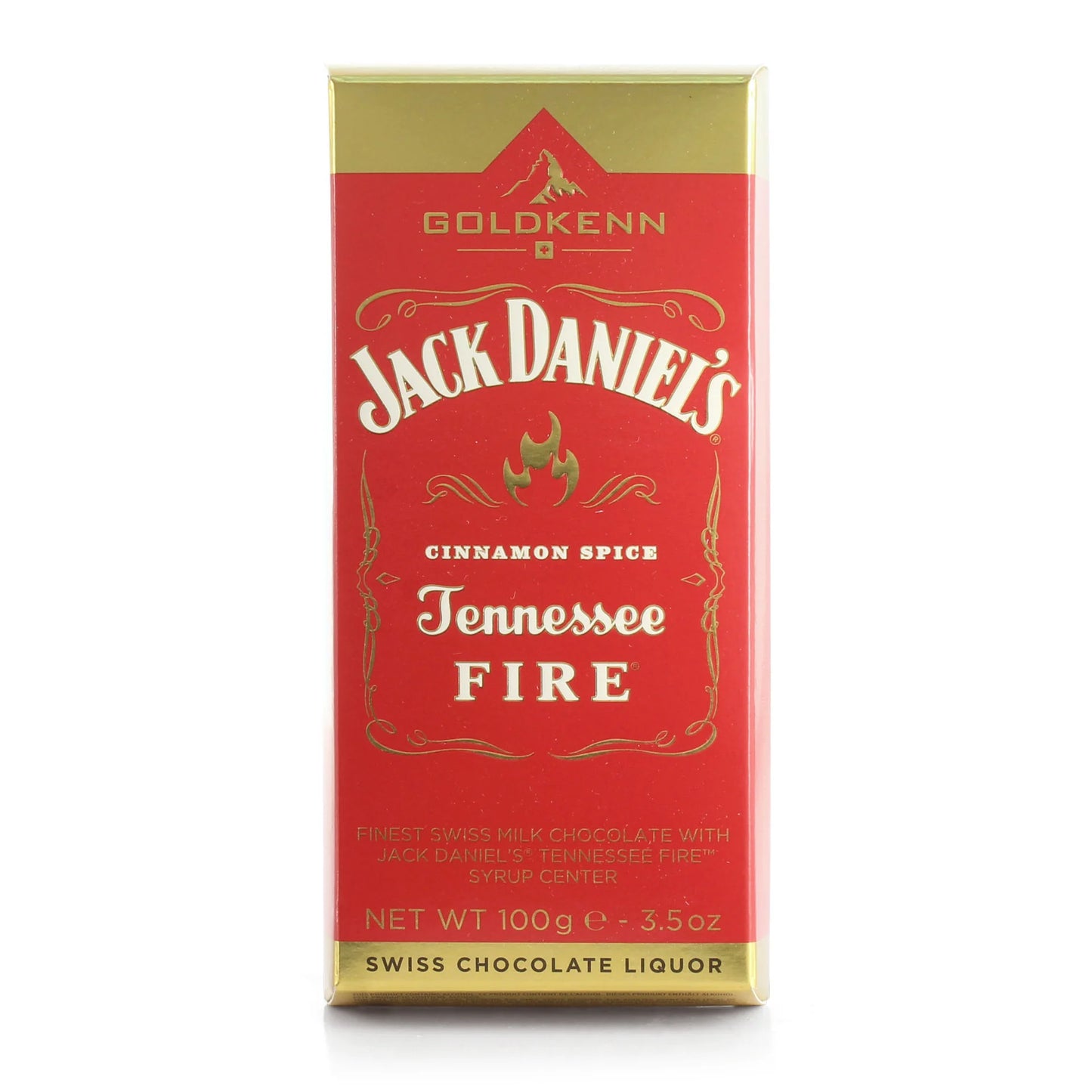 Jack Daniel's Tennessee Fire Liqueur Chocolate Bar