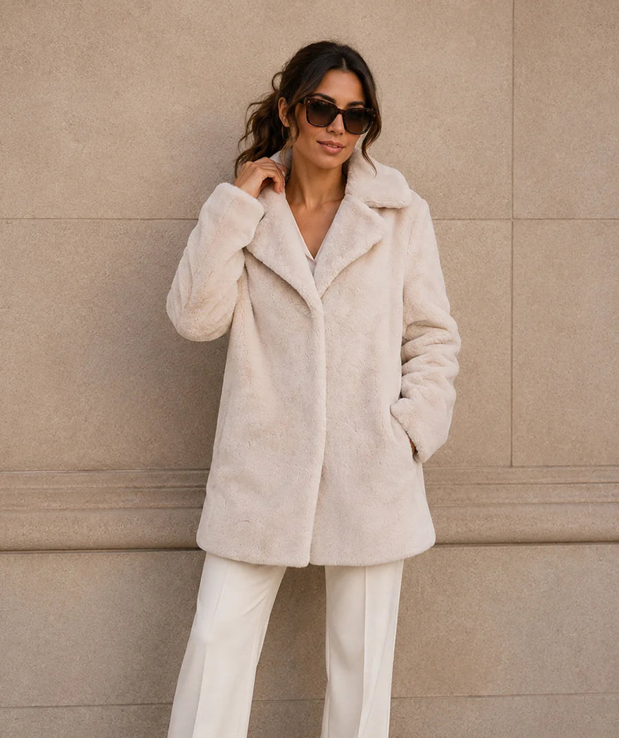 Kennedy - Shortline Pearl Faux Fur Coat