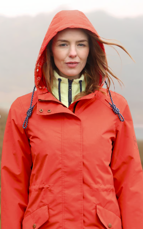 Kimia Showerproof Jacket - Tango Red