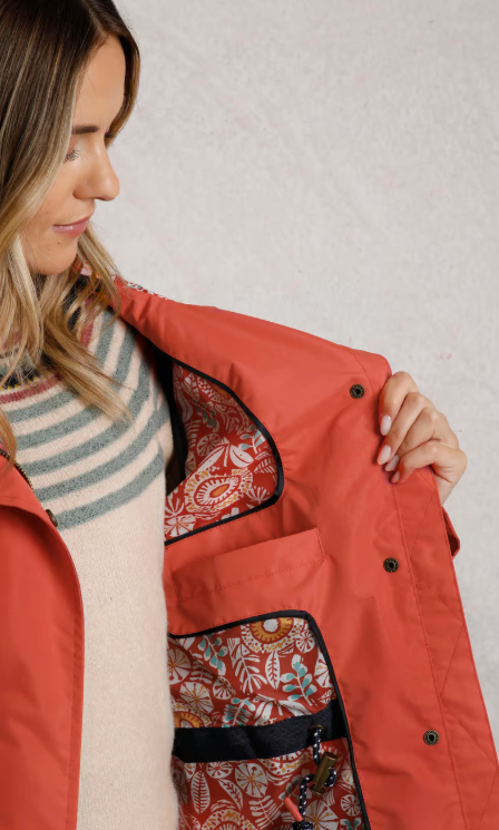 Kimia Showerproof Jacket - Tango Red