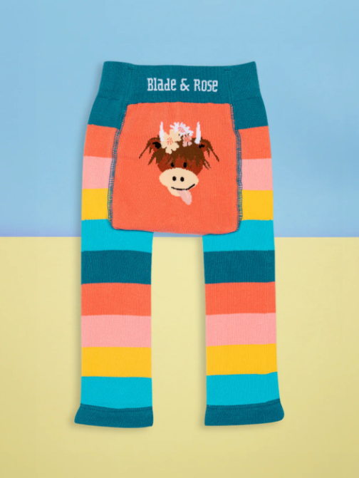 Bonnie Highland Cow Leggings